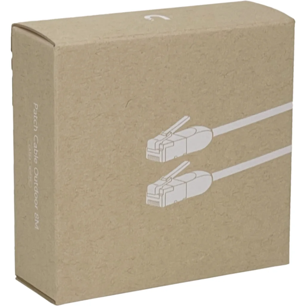 Imagen 3 de UBIQUITI 6mt Blanco Cat6A F/UTP Cable Exterior TPE 10GbE