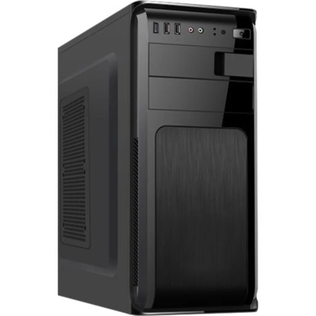 Imagen 2 de Gabinete XTech XTQ-209CL Torre Mediana con Fuente 600W 2*USB2.0 ATX Color negro