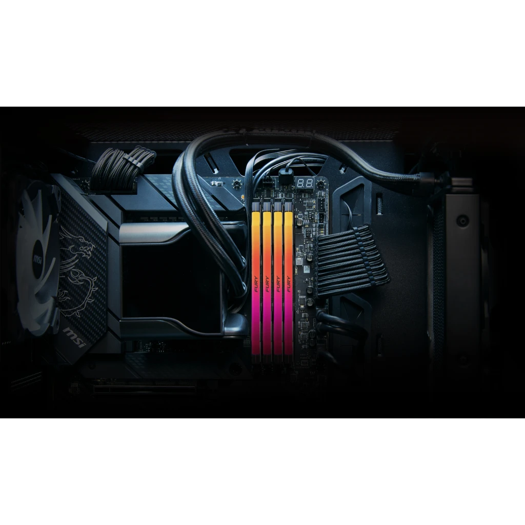 Imagen 6 de Memoria RAM 24GB DDR5 7200MHz DIMM CL38 Non-ECC 1.45v 288p - Kingston Fury