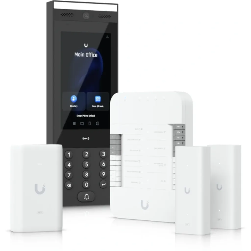 UA-SK-GATE UBIQUITI UA-GATE + intercom + Extensores PoE inc-PoE++ UniFi Access