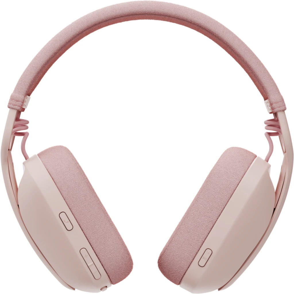 Imagen 4 de Audífonos Logitech Zone Vibe 100 Inalámbricos Bluetooth On Ear Color Rosa