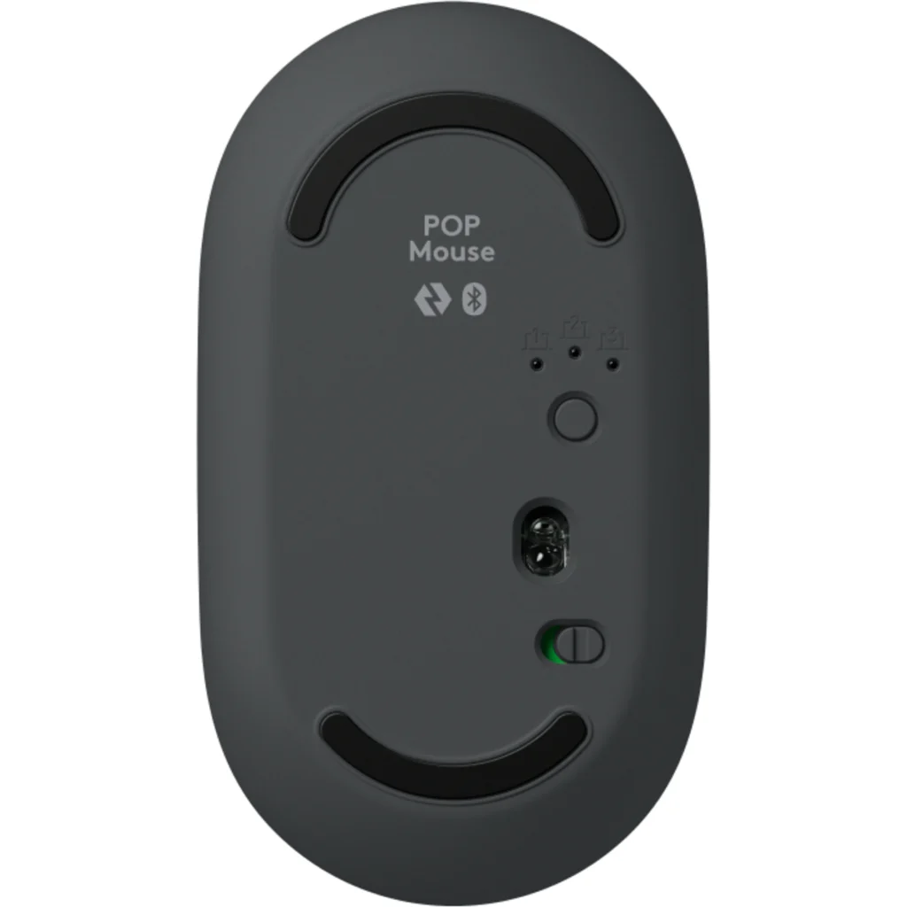 Imagen 4 de Kit Teclado Mouse Logitech Pop Icon Conectividad Inalámbrica BT Grafito/Verde
