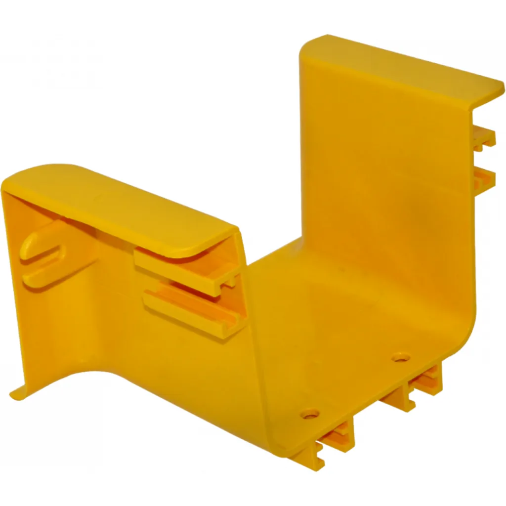 Imagen 2 de 120x100mm Derivacion Universal Tee Amarilla PC+ABS LSZH Macho