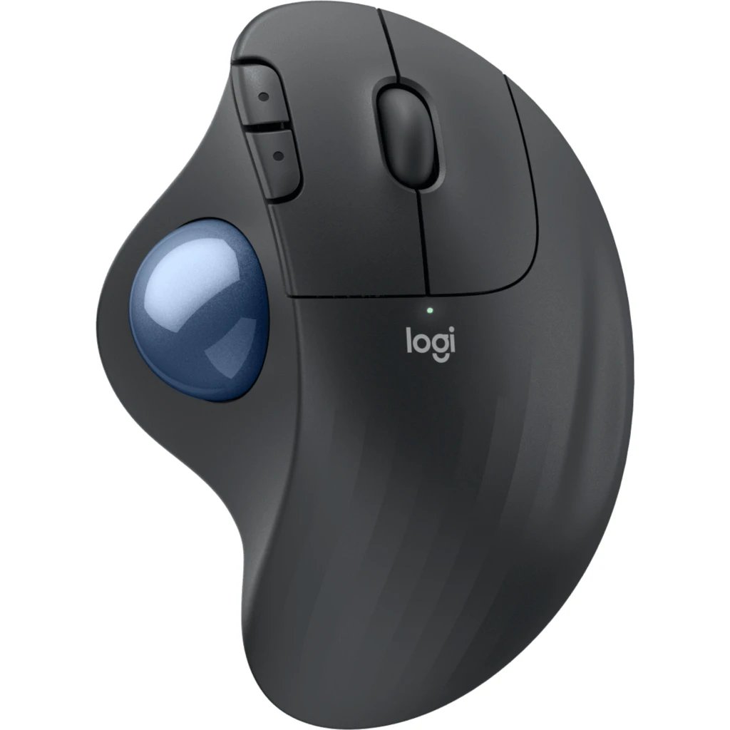Logitech Ergo Series - Mouse - Graphite+Blue