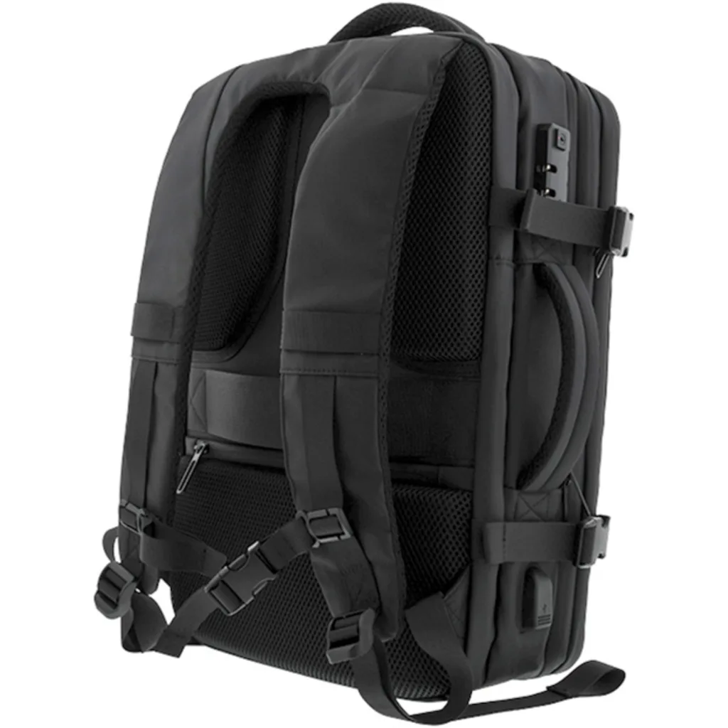 Imagen 4 de Klip Xtreme - Notebook carrying backpack - 15.6" - Polyester - Black - Vacuum pump