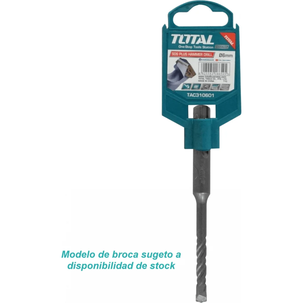Imagen 1 de 6mm x 110mm Broca Rotomartillo Concreto SDS sim-Hilti