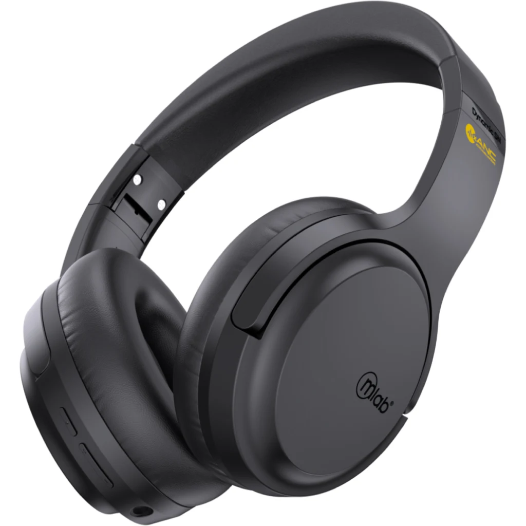 MLAB AUDIFONO ANC BLUETOOTH TYPE C DYNAMIC STOP NOISE BLACK
