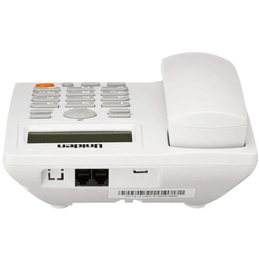 Imagen 3 de Teléfono UNIDEN 7413, de sobremesa Caller ID Color Blanco