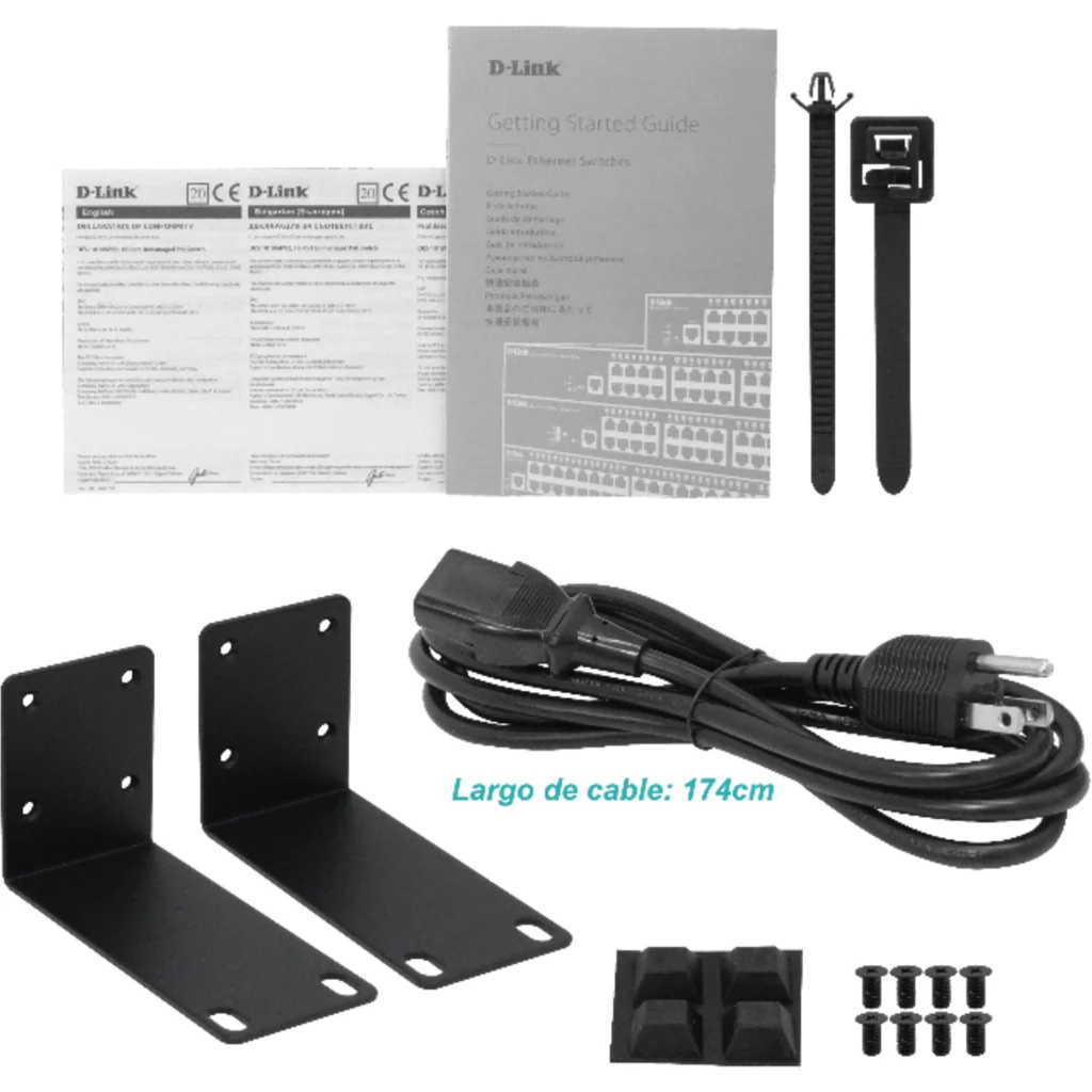 Imagen 3 de DES-1018MPV2 16 x 10/100 Mbps PoE + 2 x 10/100/100