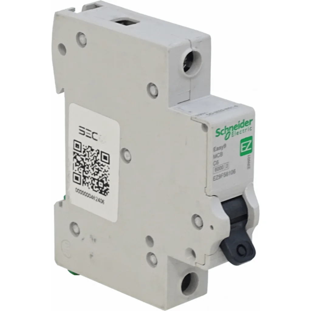 Unipolar 6A 10kA 230/400V Interruptor Automatico Termomagnetico C6