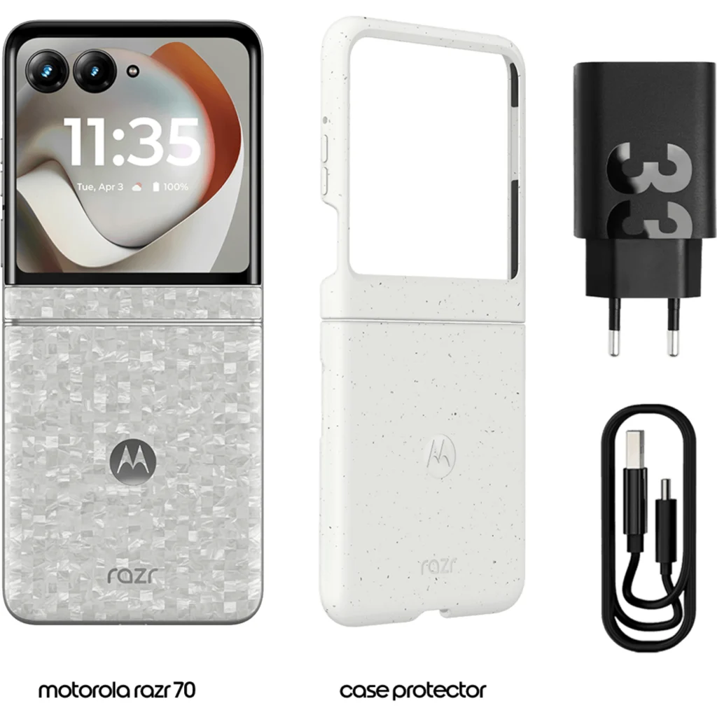 Imagen 1 de Motorola Razr 70 - Cellular phone - white