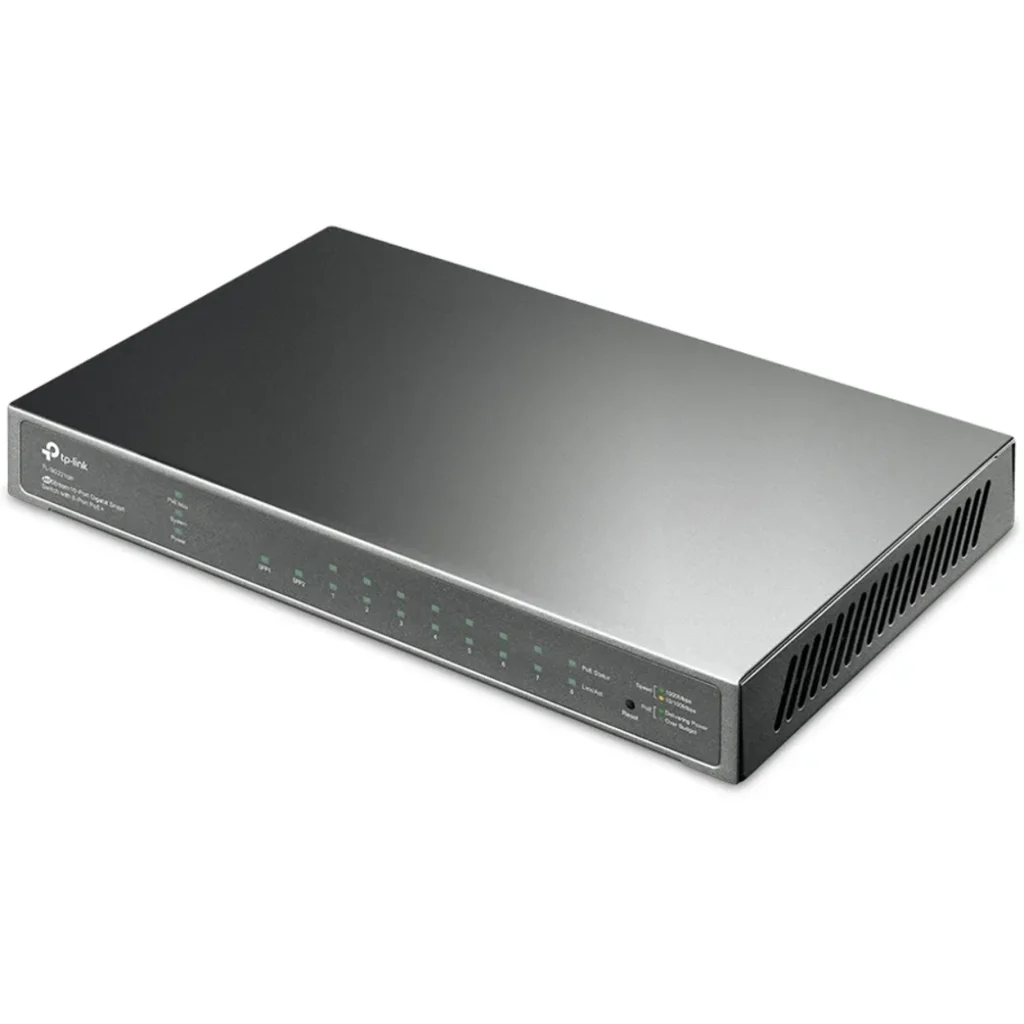 Imagen 2 de Switch Tp-Link TL-SG22 JetStream Smart de 8 puertos Gigabit PoE c/ 2 ranuras SFP
