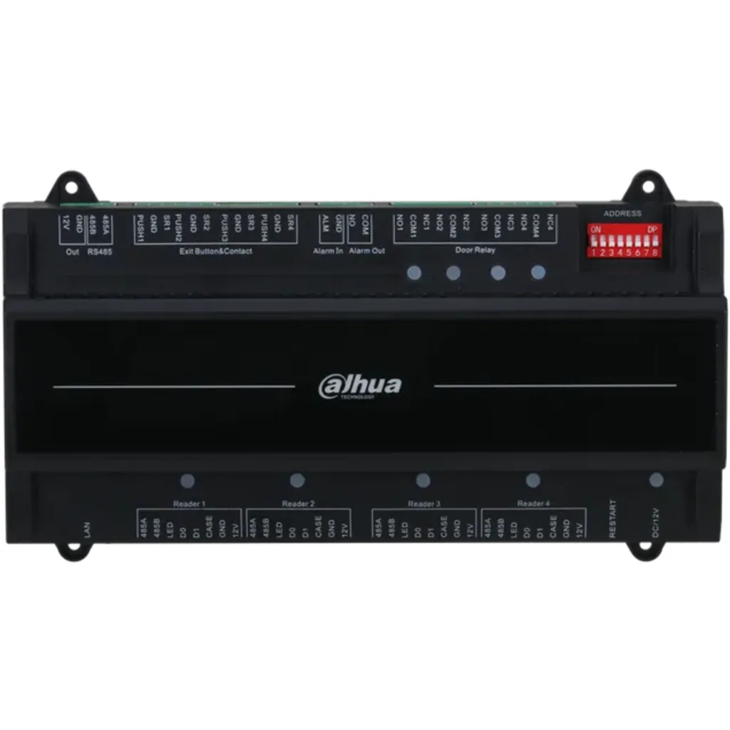 DHI-ASC2204B-S. Control de Acceso DAHUA para 4 Puertas.