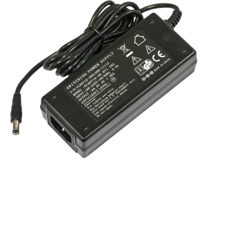 Cargador Mikrotik 70W 48V 1.46A (Plug 5.5*2.1mm) Requiere Cable Poder C13