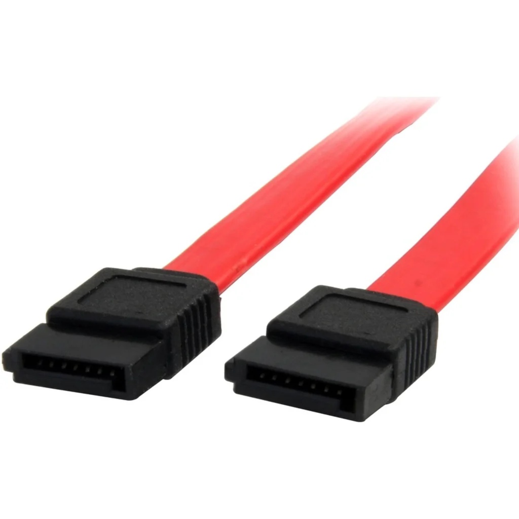 Cable de Transferencia de Datos SATA Hembra a SATA Hembra 7 clavijas 45 cm Rojo