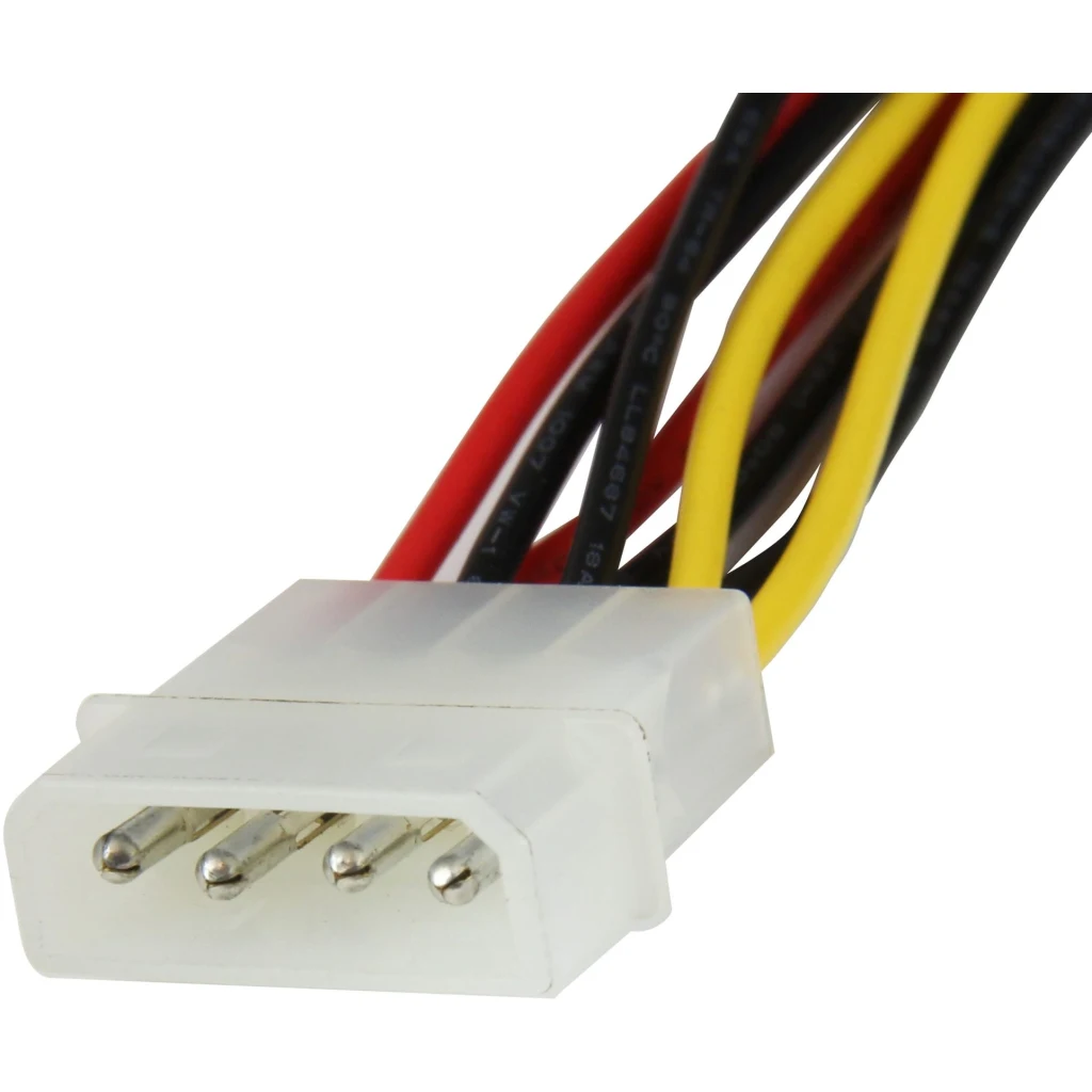 Imagen 1 de 12 LP4 to 2x Right Angle SATA Power