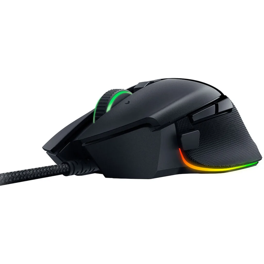 Mouse Gamer Alámbrico Razer Basilisk V3 Ergo Óptico 2600DPI 11 Botones RGB Negro