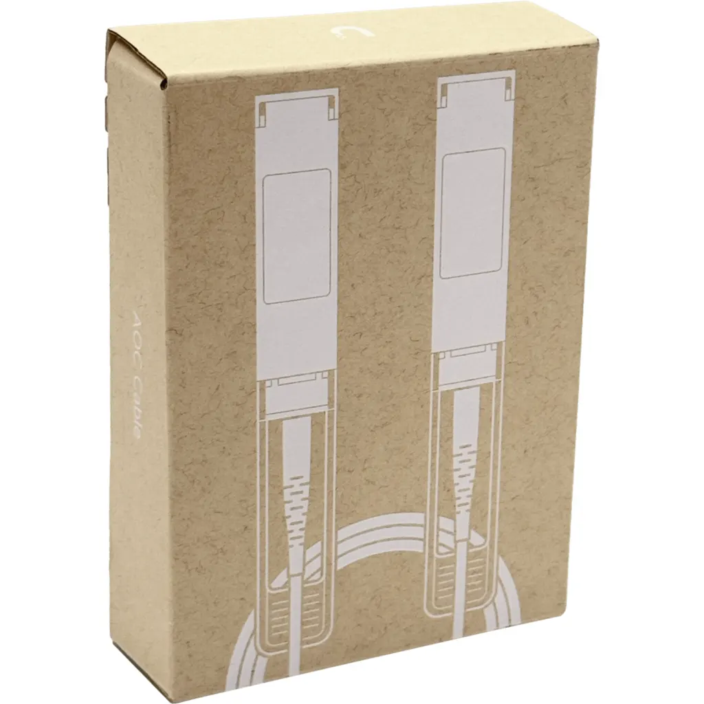 Imagen 3 de UI 5mt QSFP28-100Gbps Cable 3mm Fibra-MM Directa AOC-QSFP28-5M