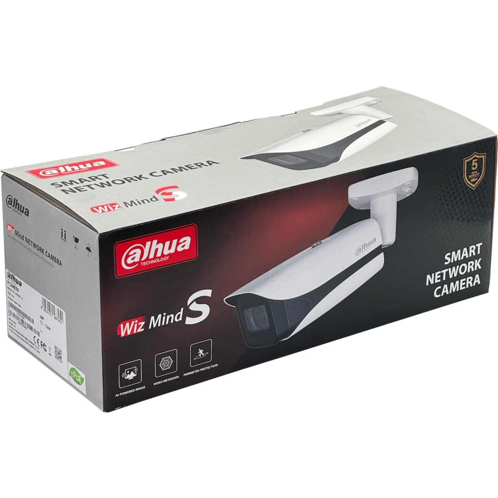Imagen 3 de DAHUA Bala 4MP Motoriz 2,7-12mm IP67 IK10 PoE IR60mt MicrSD HFW5442EP