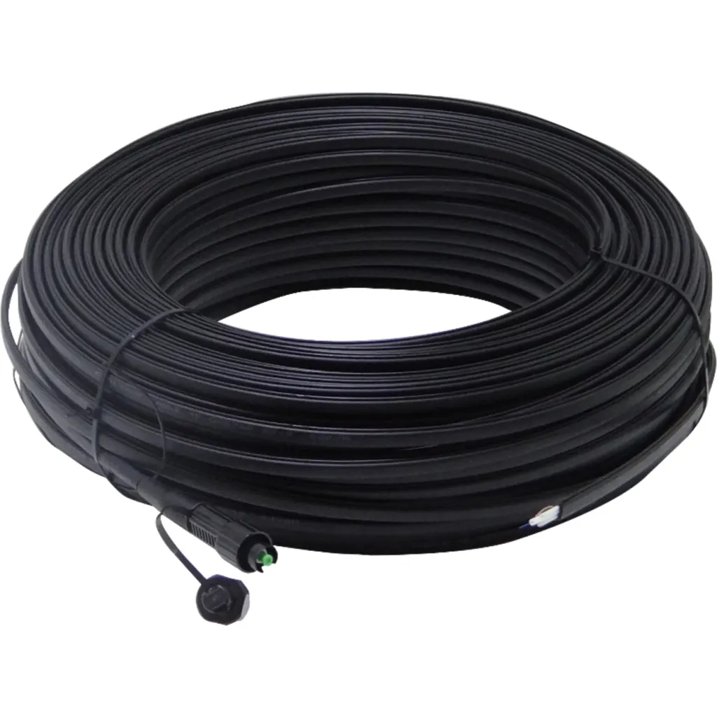 120mt 1-Fibra OptiTap-SC/APC Pigtail MonoModo G657A2 SM Cable Exterior