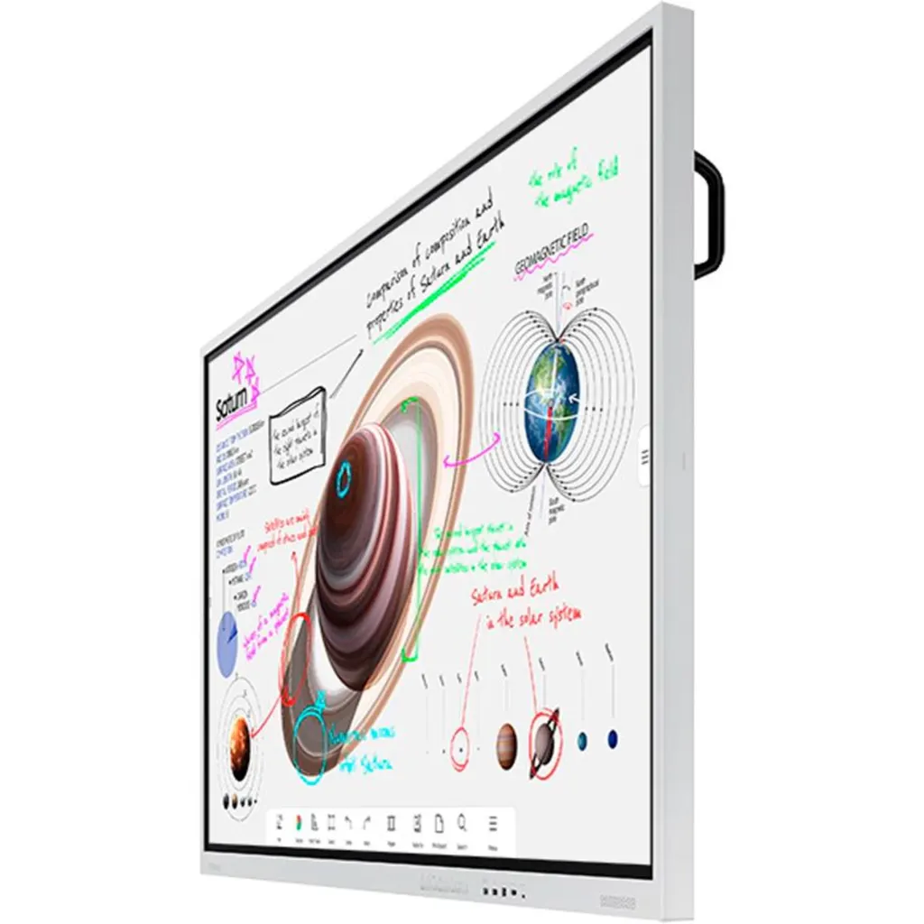 Imagen 1 de Pantalla Interactiva Táctil Samsung Flip ProWM75B 75" VA WiFi LAN BT DP HDMI USB