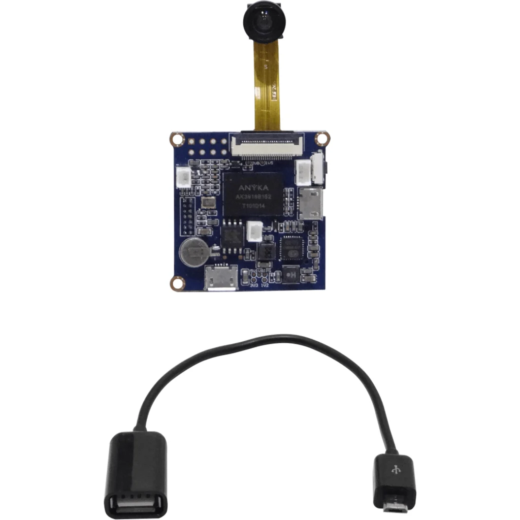 Imagen 2 de BANANAPI CamaraIP 720p Mic mUSB H.264 mSD solo Tarjeta Electronica 5V
