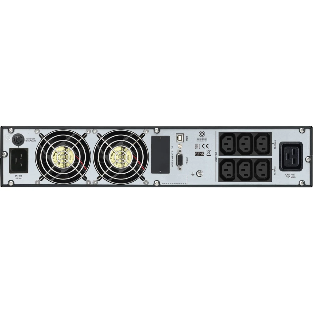 Imagen 3 de UPS APC EasyUPS 3KVA 2400W Rack Online Easy + Caja c/Riel SRVRK1