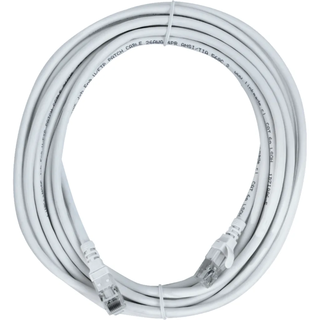 Imagen 3 de Cable de Red Linkmade Categoria 6a U/UTP Blanco Longitud 5 metros LSZH Blanco