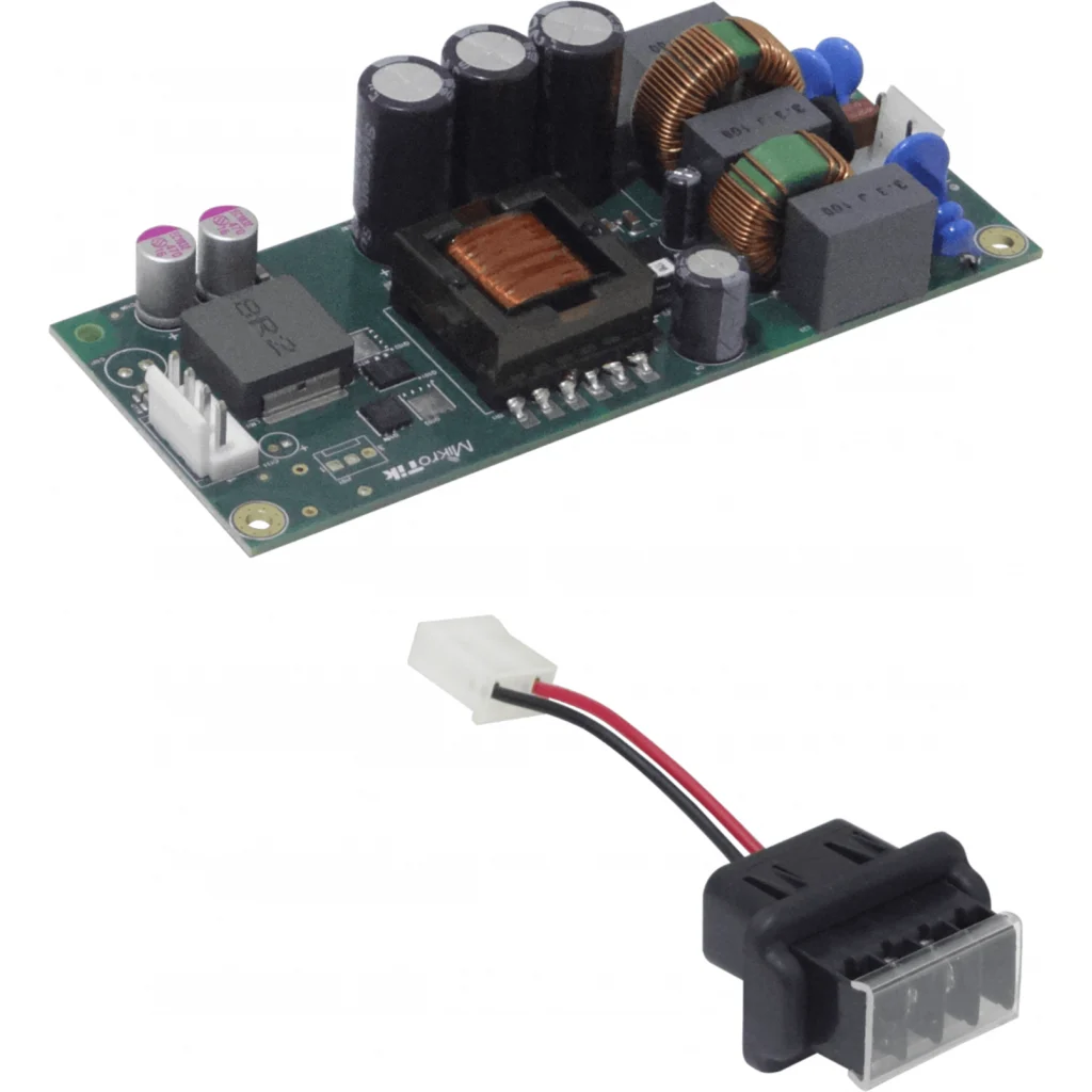 Imagen 3 de MIKROTIK Telco in+-48VDC 5A out+12VDC 7A Fuente p/CCRxxR2 126x52x30mm