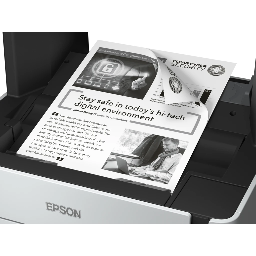 Imagen 8 de Impresora Multifunción Epson EcoTank M2170 Iny. Tinta Monócroma 39 ppm USB WIFI
