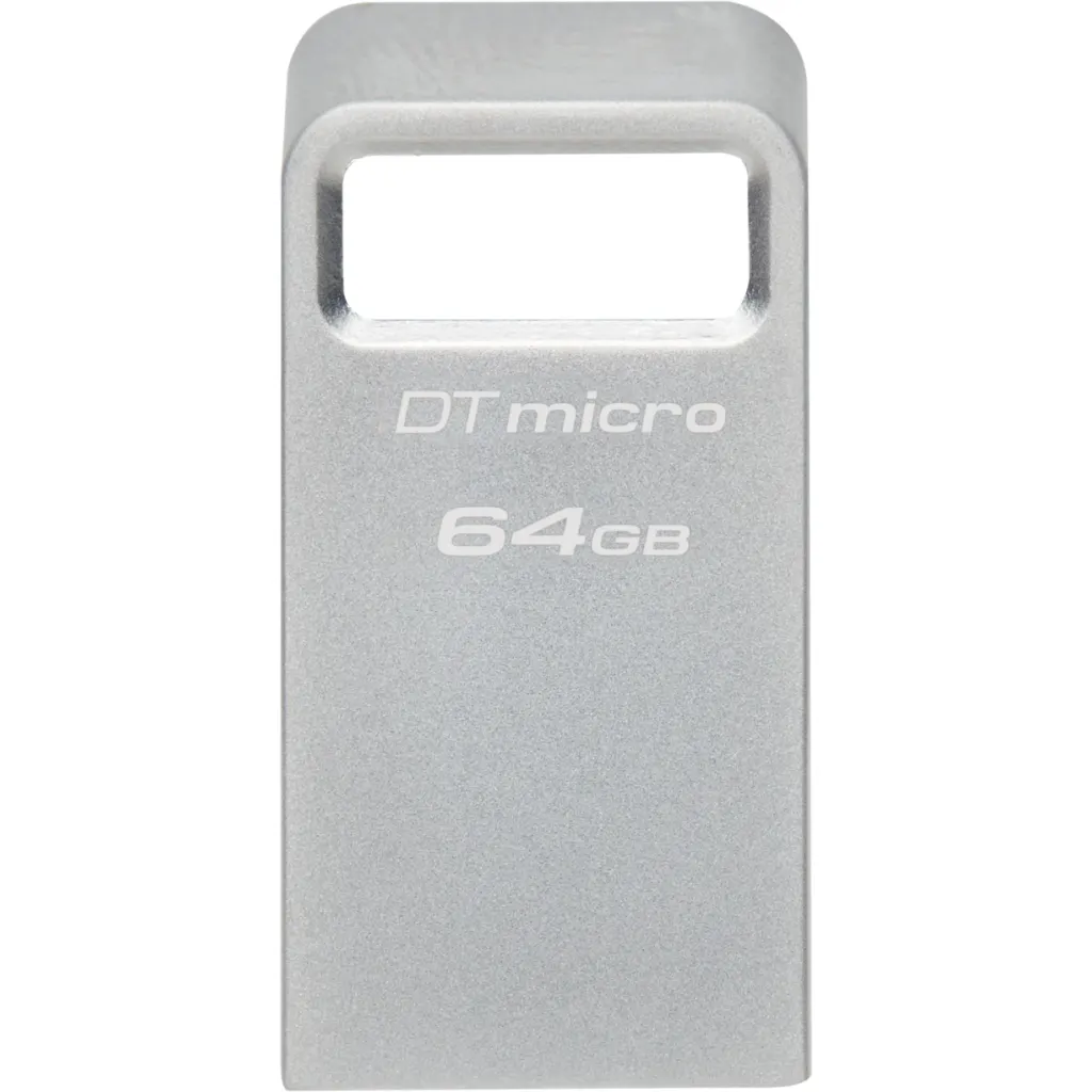 Pendrive 64GB Kingston DataTraveler Micro USB 3.2 Gen 200MB/s Metal Color Gris