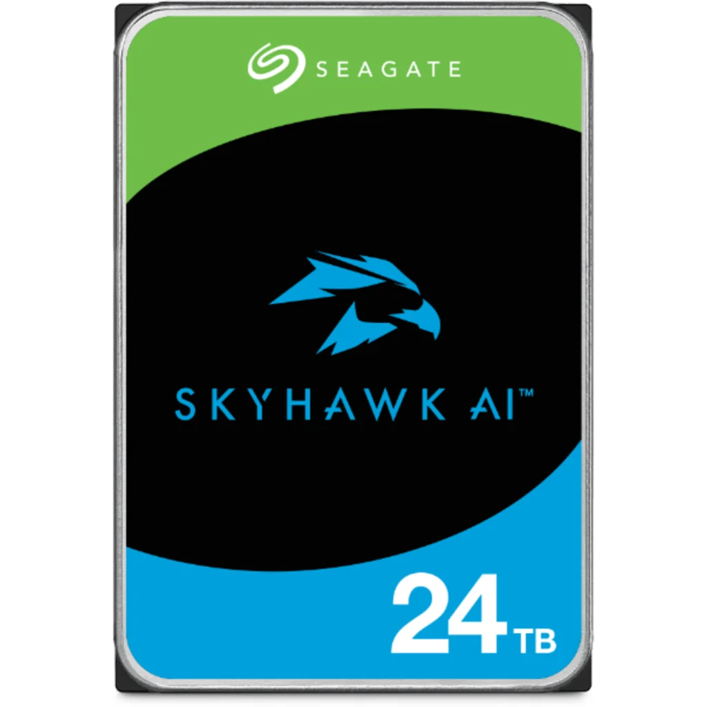 Imagen 1 de Disco Duro Seagate SkyHawk AI 24TB 3.5" 7200RPM SATA3 6.0Gb/s 512MB