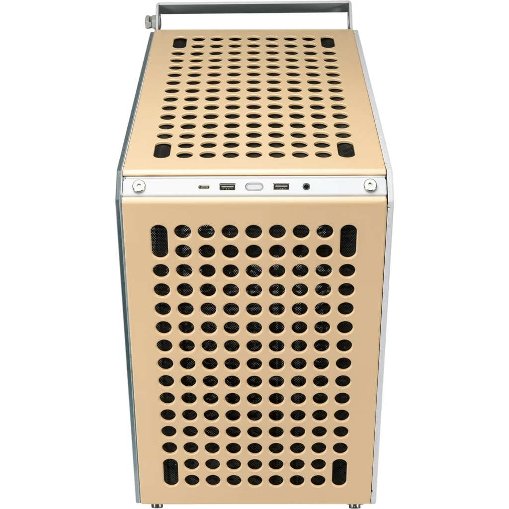Imagen 12 de Gabinete Cooler Master Qube 500 Flatpack, Mid Tower USB3.2 USB-C Macaron Edition