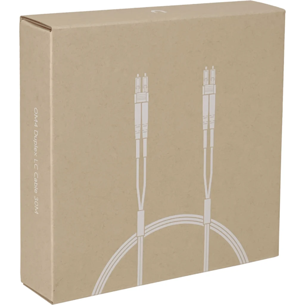 UBIQUITI 30mt LC-LC OM4 MultiModo MM Duplex Jumper Fibra LSZH 2mm