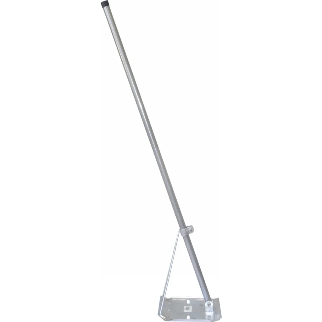 Tripode 120cm x 1-Pulgada Base-Cuadrada 24x24cm Galvanizado