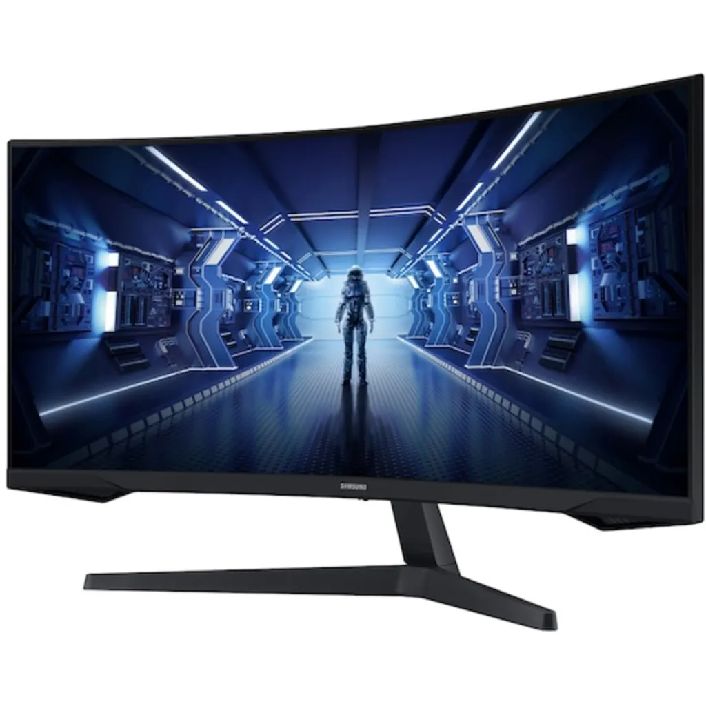 Imagen 3 de Monitor Gamer Curvo Samsung Odyssey G5 34" VA 3440*1440 HDMI DP 1ms 165Hz
