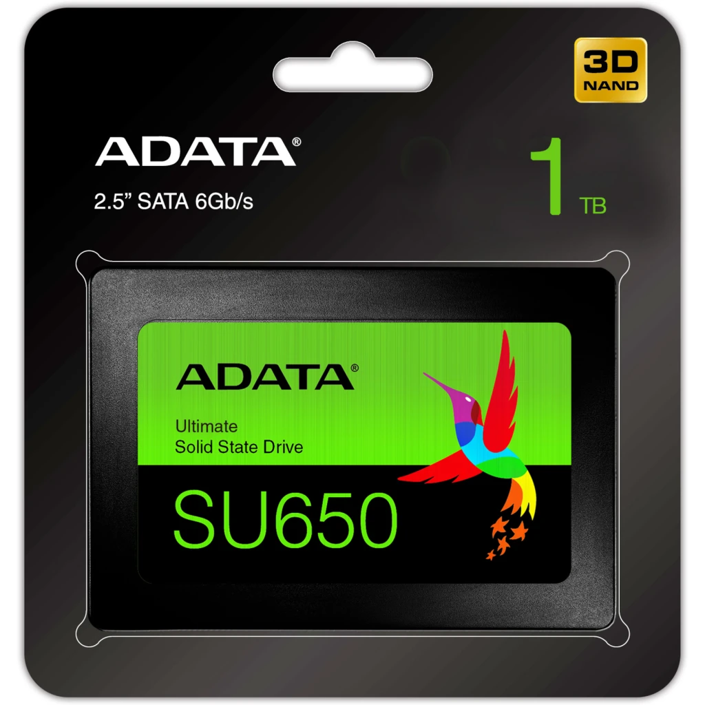 Imagen 4 de Unidad SSD AData SU650 1TB 2.5" 7mm SATA III 6.0Gb/s Lec520MB/s Esc450MB/s