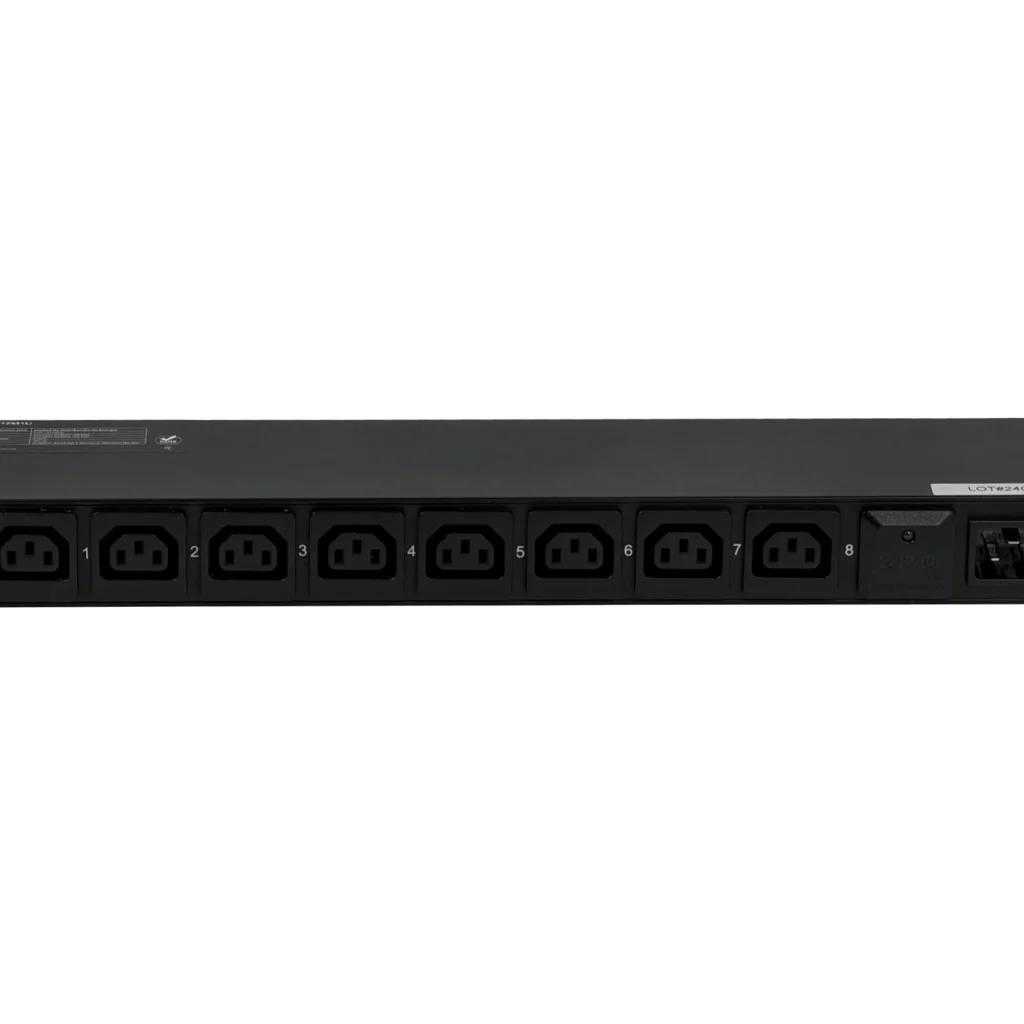 Imagen 4 de FORZA PDU 16A 4000W 8-Enchufes 8-C13 2-C20 16A Mide/Volt-Amp Rack 1U