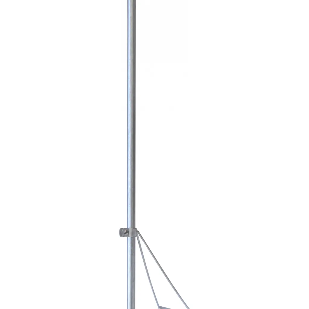 Imagen 1 de Tripode 120cm x 1-Pulgada Base-Cuadrada 24x24cm Galvanizado