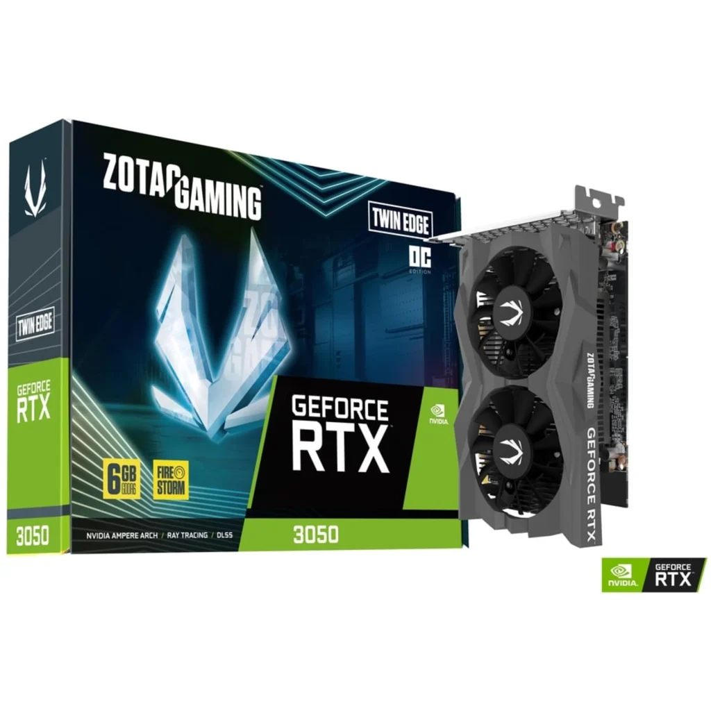 Imagen 1 de Tarjeta de Video Nvidia GeForce Zotac GAMING RTX 3050 6GB GDDR6 Twin Edge OC
