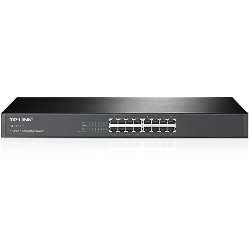 SWITCH 16- PORT CARCASA DE ACERO (TL-SF1016)