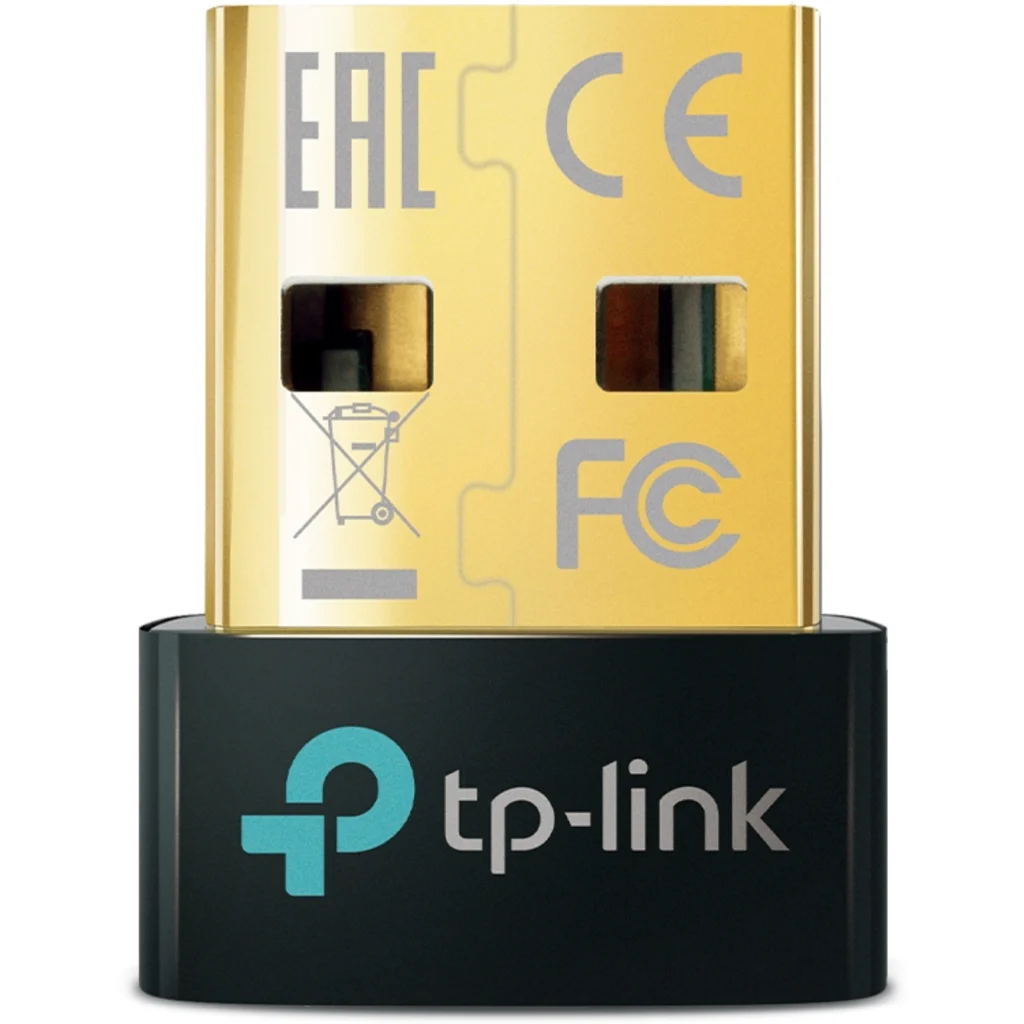 Adaptador Nano USB Bluetooth 5.0 TP-Link UB500 V1, USB 2.0 Color Negro