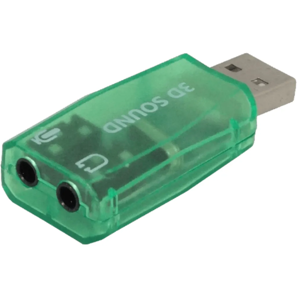Imagen 2 de Adaptador de audio USB-A Puertos 2*Jack Audio 3.5mm In/Out 