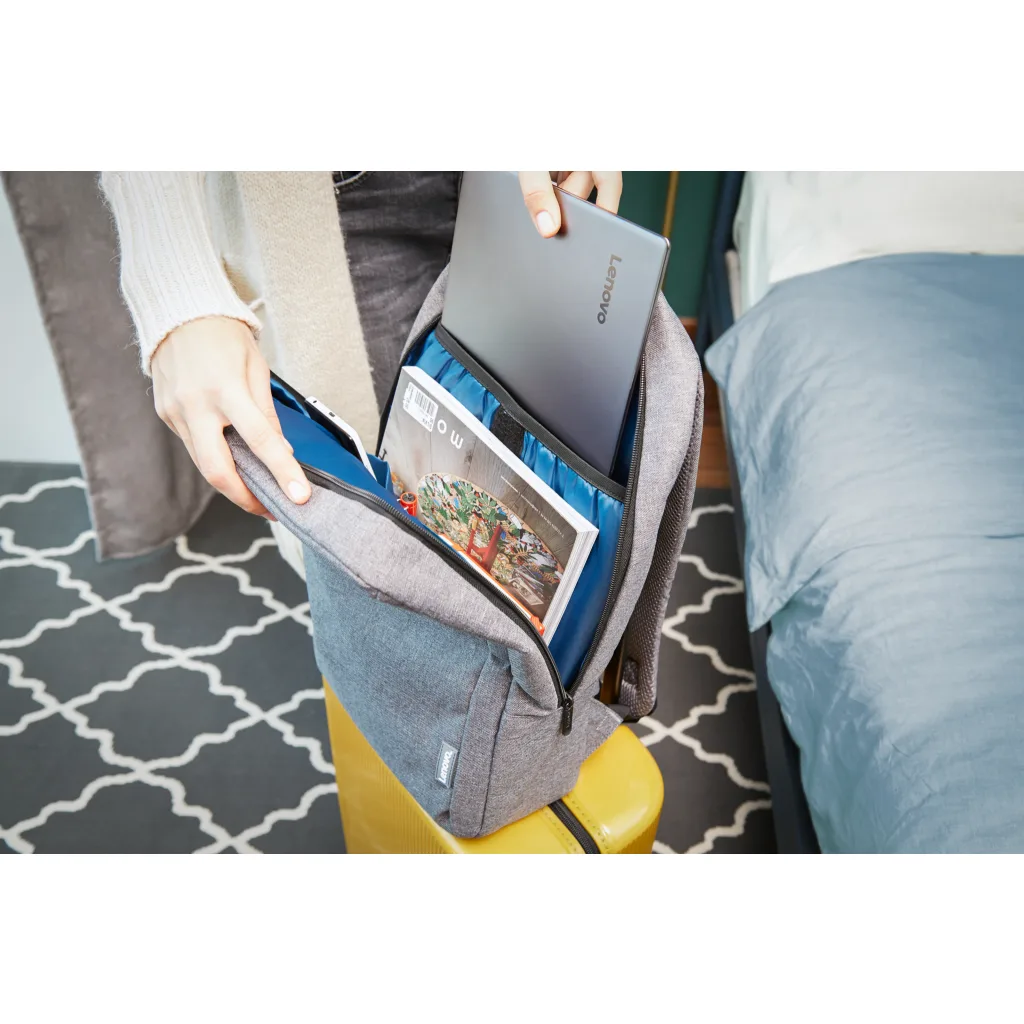 Imagen 5 de Mochila para Notebook Lenovo B210 Business Casual tamaño hasta 15.6" Color gris