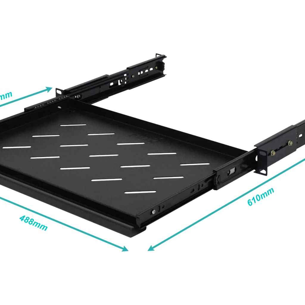 LINKMADE BANDEJA RETRACTIL TECLADO 1U 30CM VENTILA