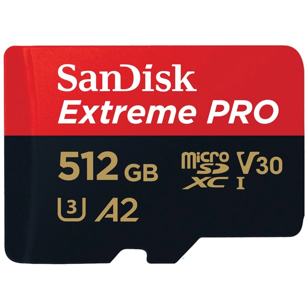 Imagen 1 de Memoria MicroSDXC 512GB SanDisk Extreme Pro UHS-I Cl3 Lec200MBs Esc140MBs c/adap