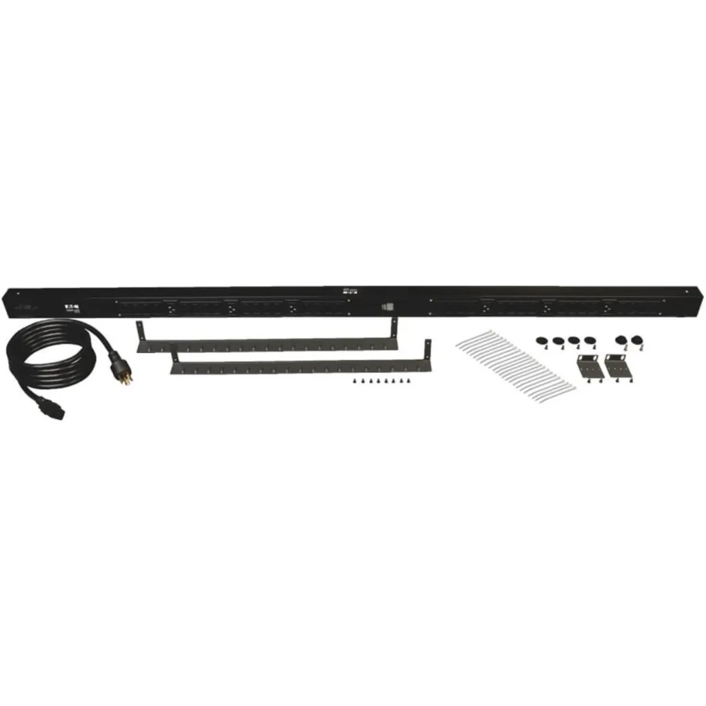 Imagen 2 de PDU Tripplite Vert 32(C13) 6(C19) Cable 3Mt Med Digit 3.8KW 16A
