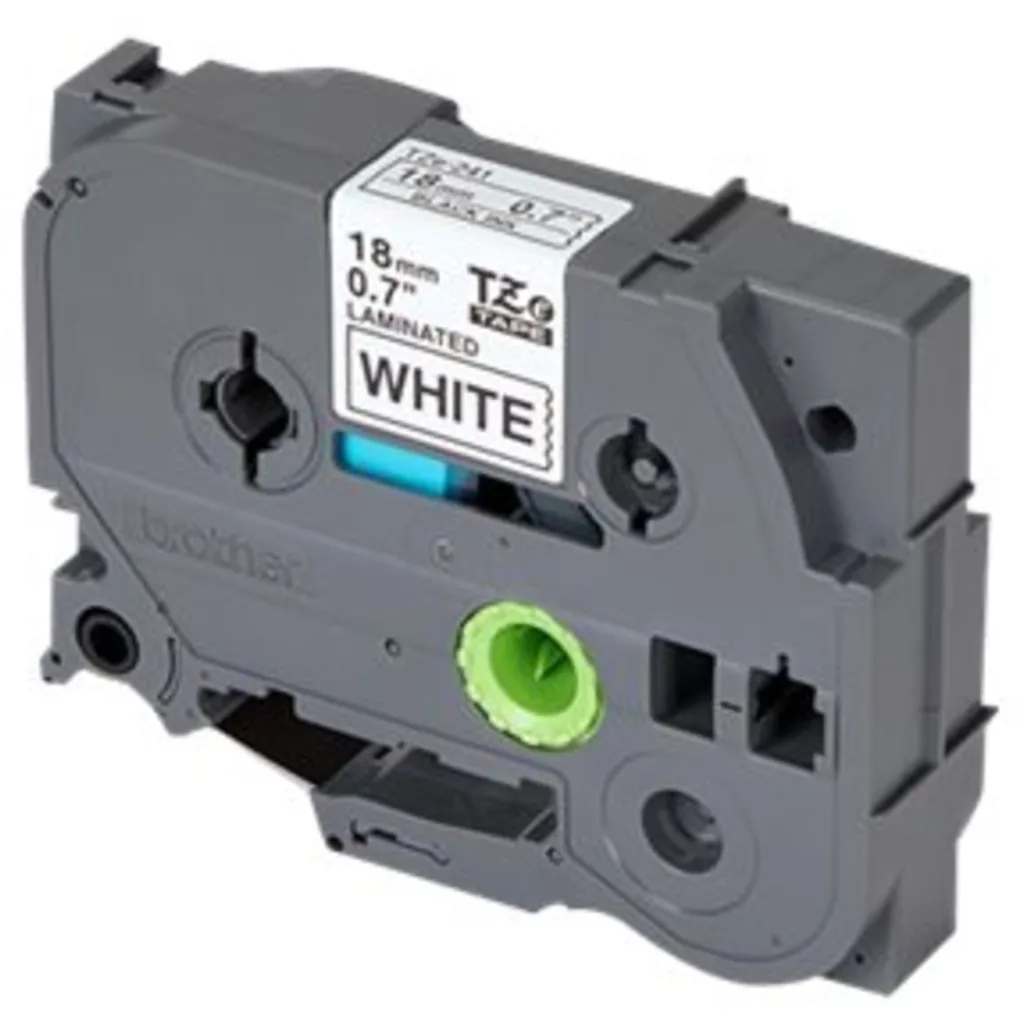 Imagen 1 de Brother laminated tape TZe241 black on white