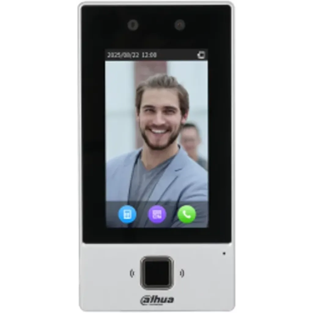 Imagen 1 de DHI-ASI6214D-W. Dahua Single Door Face Recognition,Card Swiping,Password,Fingerprint Face Recognition Access Controller