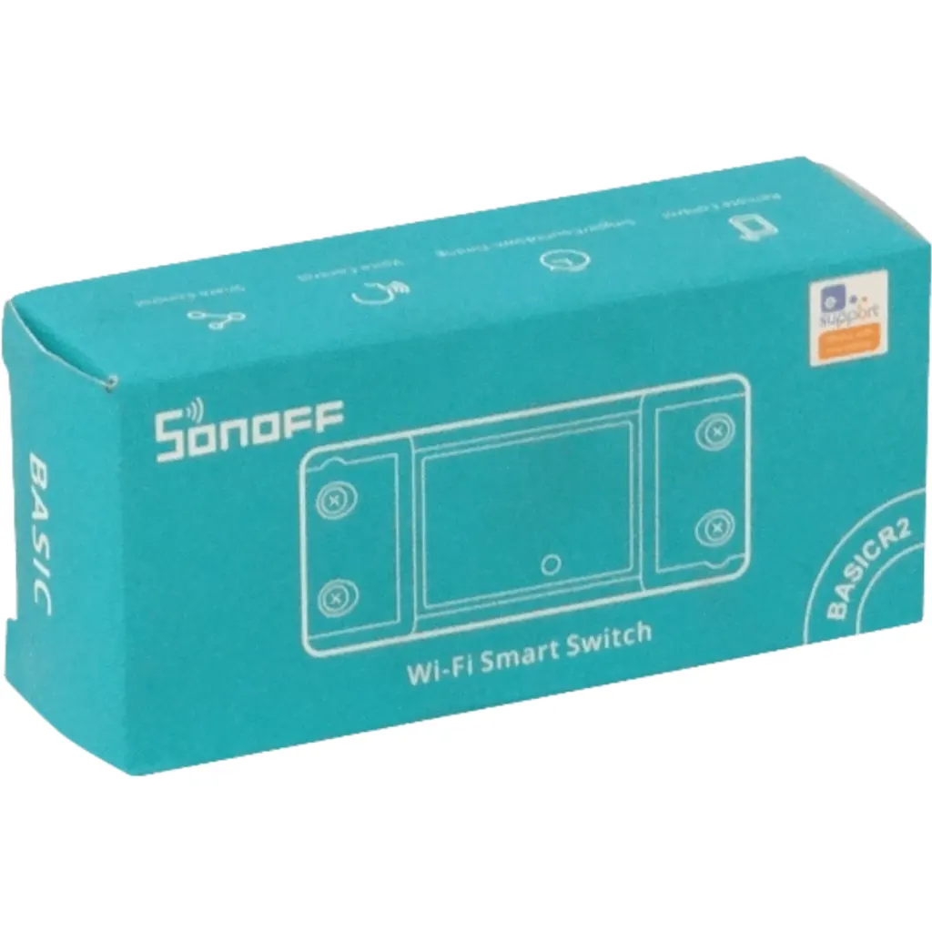 Imagen 1 de SONOFF Rele 2200W 90-250VAC 10A Solo-WiFi IoT Domotica